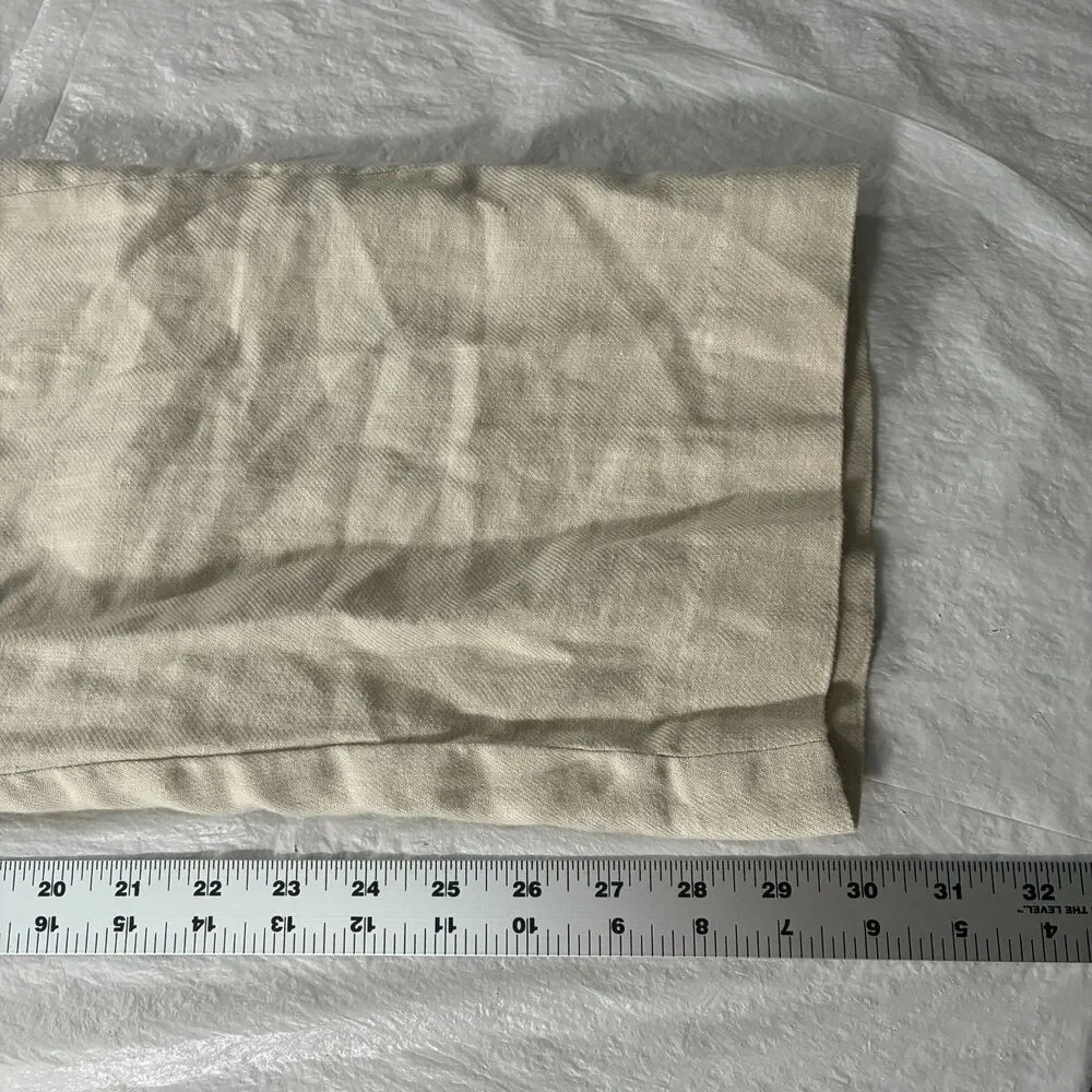 VTG Polo Ralph Lauren 100% Linen Men’s Baggy Pants 40x30